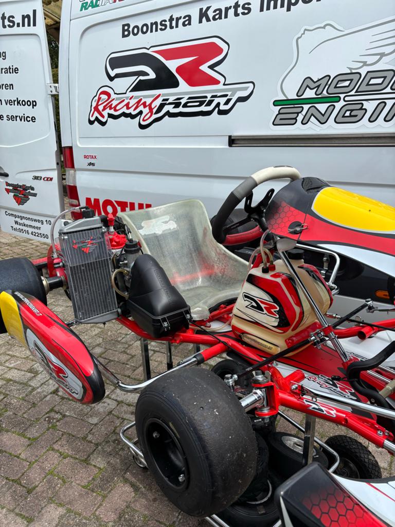 DR Racing Kart met Rotax evo sen Max motor, Ophalen of Verzenden, Gebruikt, Kart