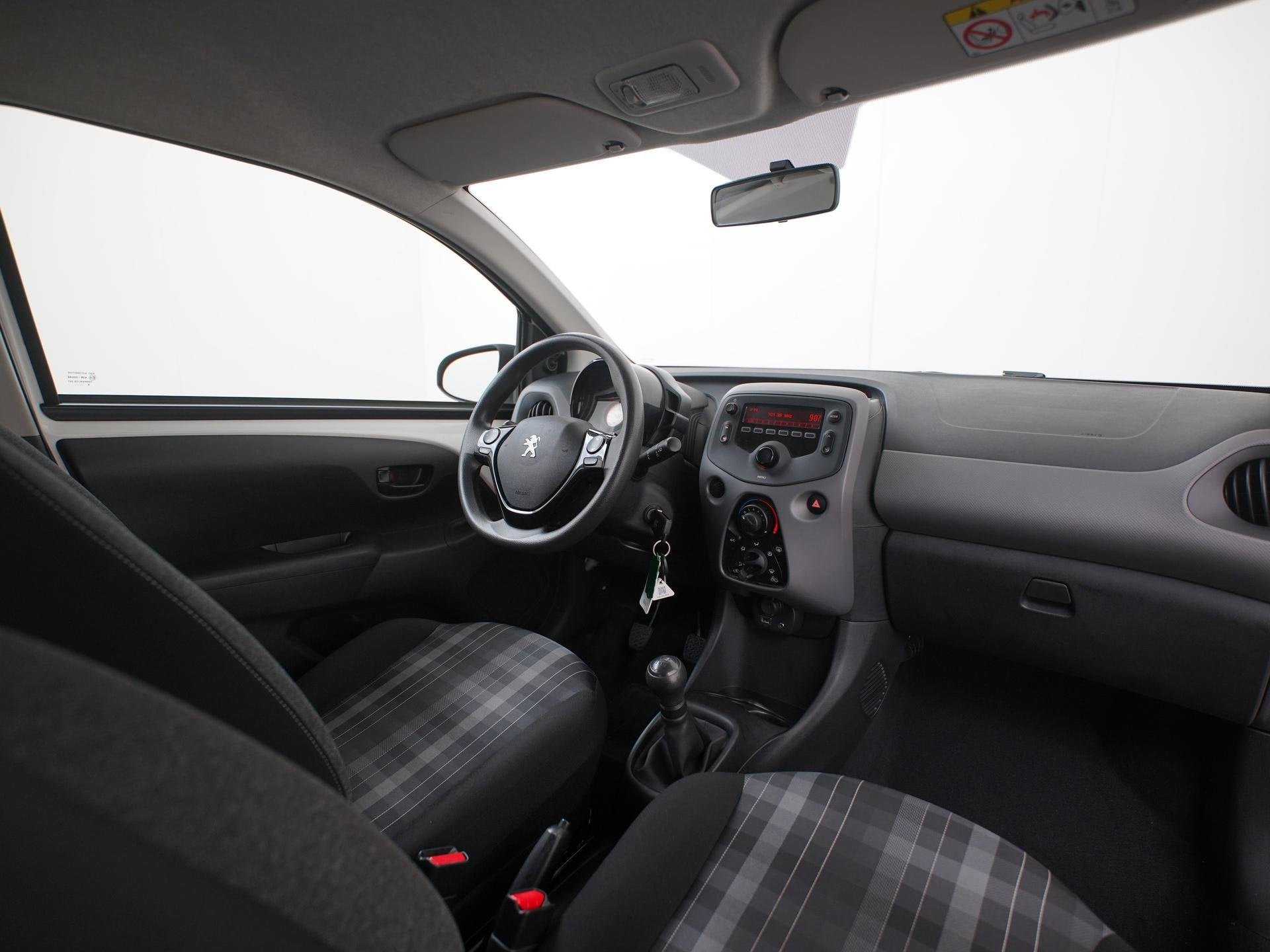 Peugeot 108 1.0 e-VTi Active TOP! | Zondag Open!, Auto's, Voorwielaandrijving, 12 maanden, Stof, Gebruikt