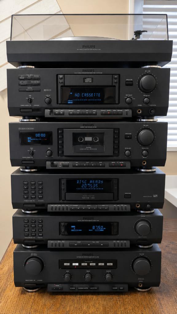 Complete Philips 900 Series high-end hifi set met DCC, Ophalen, Philips, Gebruikt, Losse componenten