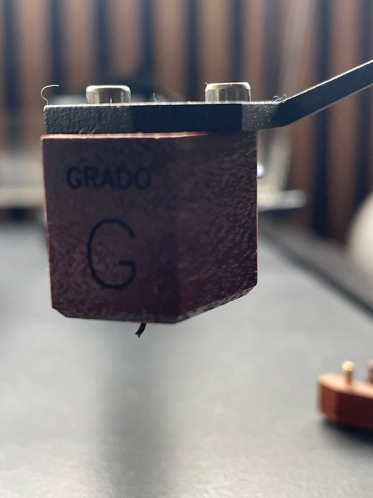 Grado Reference Wood MC Element voor Platenspeler, Audio, Tv en Foto, Ophalen of Verzenden, Zo goed als nieuw, Platenspeler-onderdeel