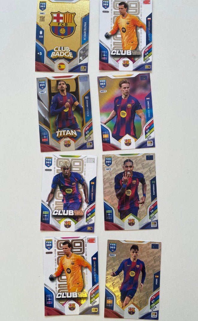 Voetbalkaartjes fc barcelona, Ophalen of Verzenden, Zo goed als nieuw, Plaatje