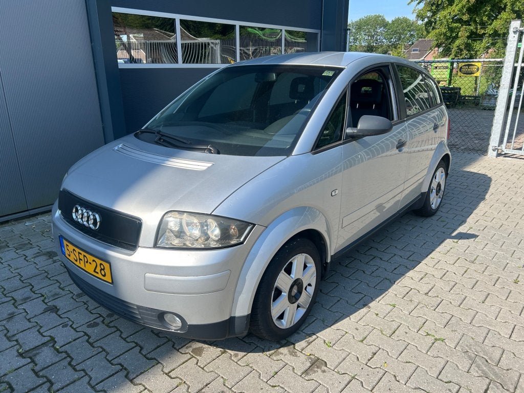 Audi A2 1.4 | Airco | Lichtmetaal | Zuinig, Auto's, Audi, 74 pk, 31 €/maand, 4 cilinders, 4 stoelen