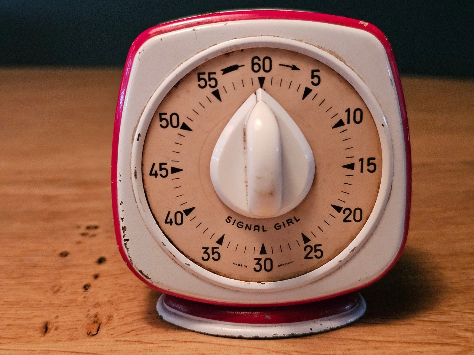 Vintage Wehrle "Signal Girl" Keukentimer / Kookwekker, Ophalen of Verzenden