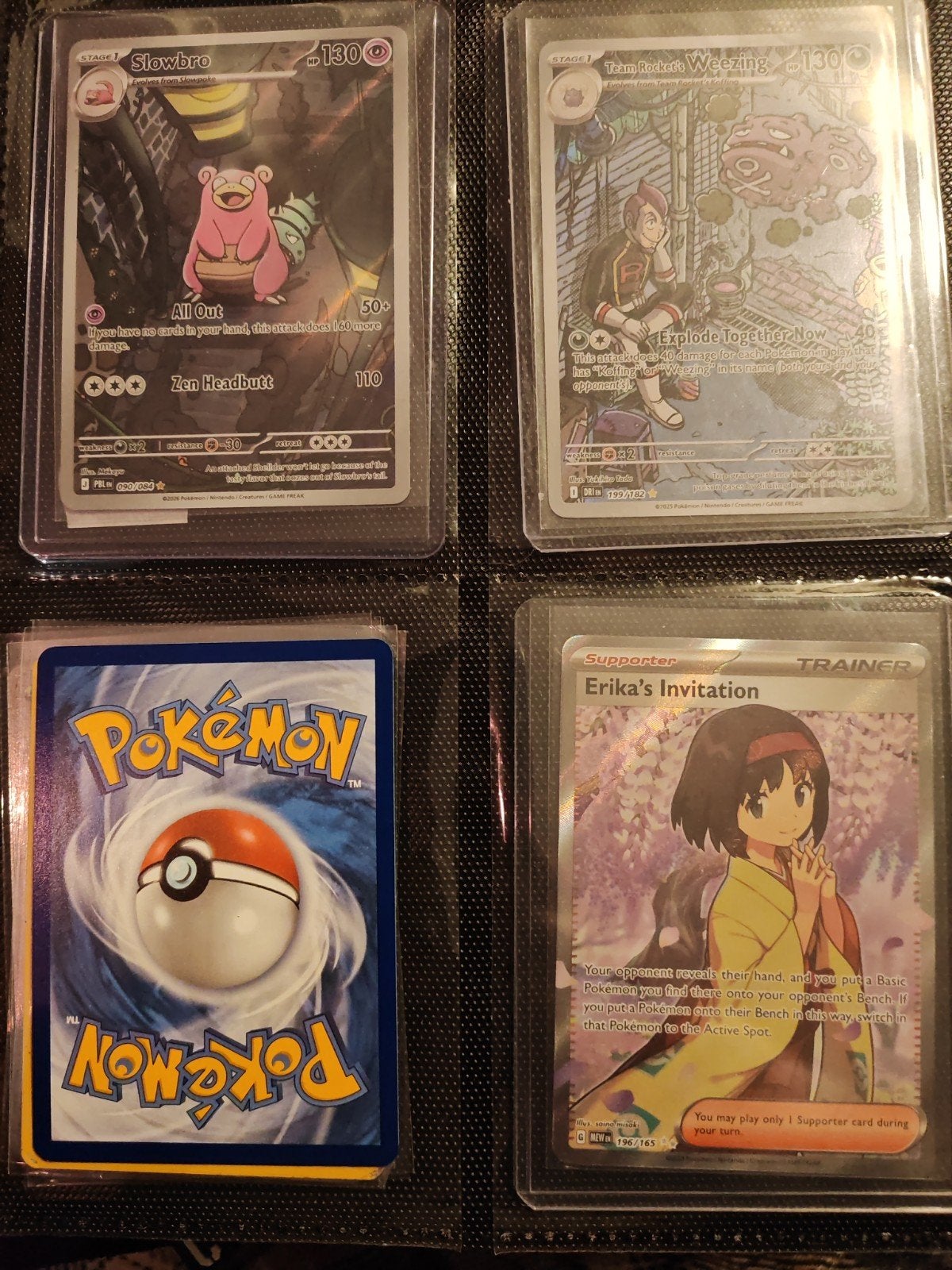 Pokémon: Slowbro, Team Rocket's Weezing, Erika's Invitati, Ophalen of Verzenden
