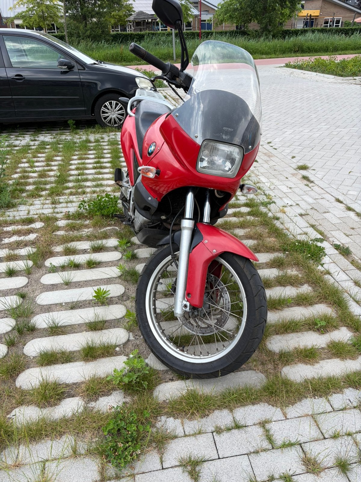 Hoog wind scherm bmw f650 funduro, Motoren, Ophalen