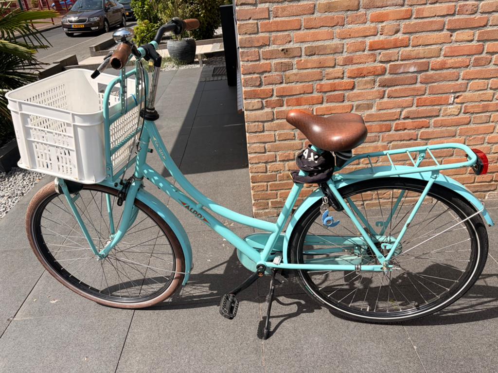 Goede fiets, Fietsen en Brommers, Fietsen | Dames | Omafietsen, Terugtraprem, Gebruikt, 47 tot 50 cm, Versnellingen
