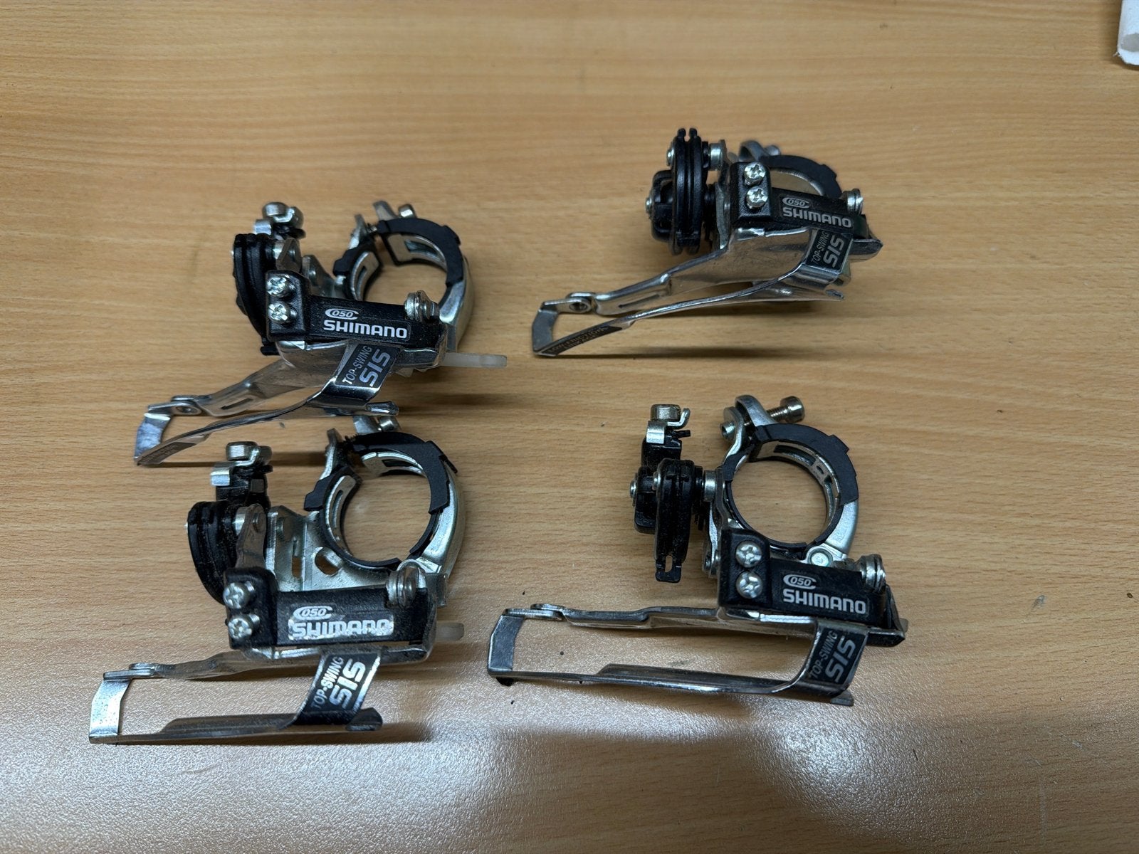 Shimano SIS Derailleurs - Set van 4, Ophalen of Verzenden, Derailleur of Ketting, Mountainbike, Nieuw