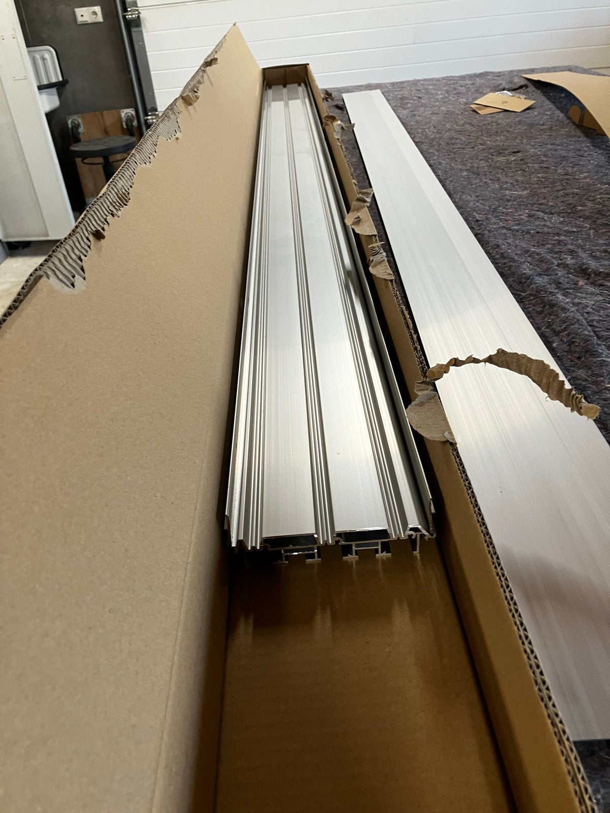 IKEA SKYTTA Schuifdeur Railsysteem 178 cm, Ophalen, Nieuw