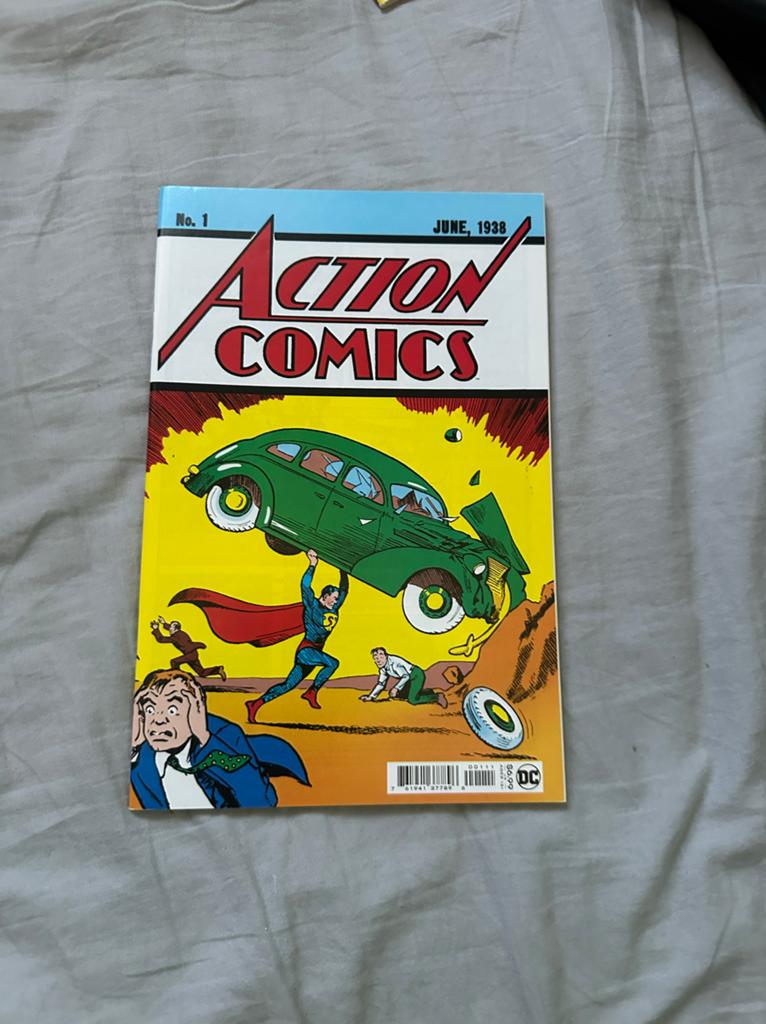 Superman comic #1 Replica, Eén comic, Ophalen of Verzenden, Zo goed als nieuw, Amerika