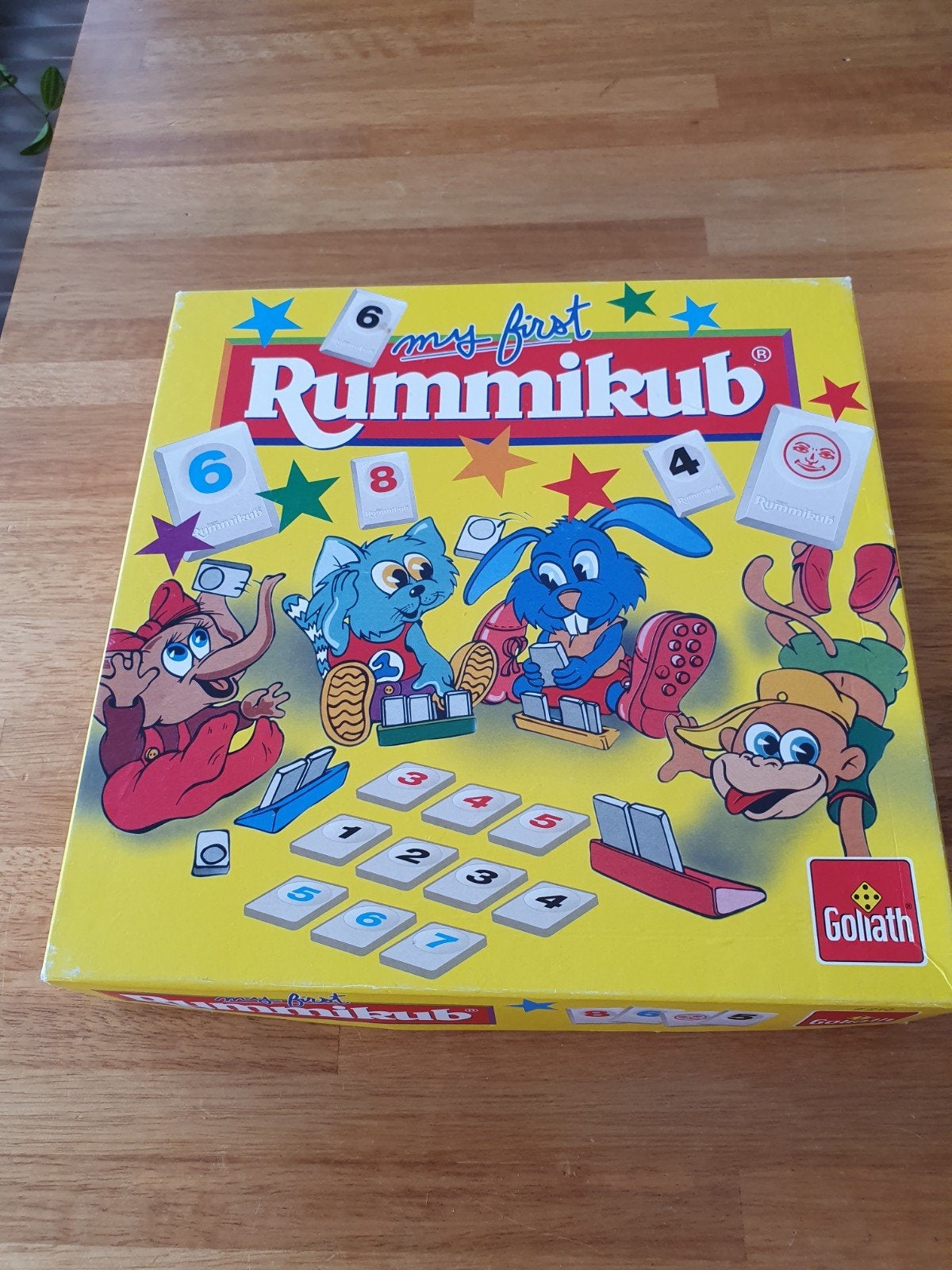 My First Rummikub - Compleet Gezelschapsspel voor Kinderen, Drie of vier spelers, Ophalen of Verzenden, Zo goed als nieuw, Goliath