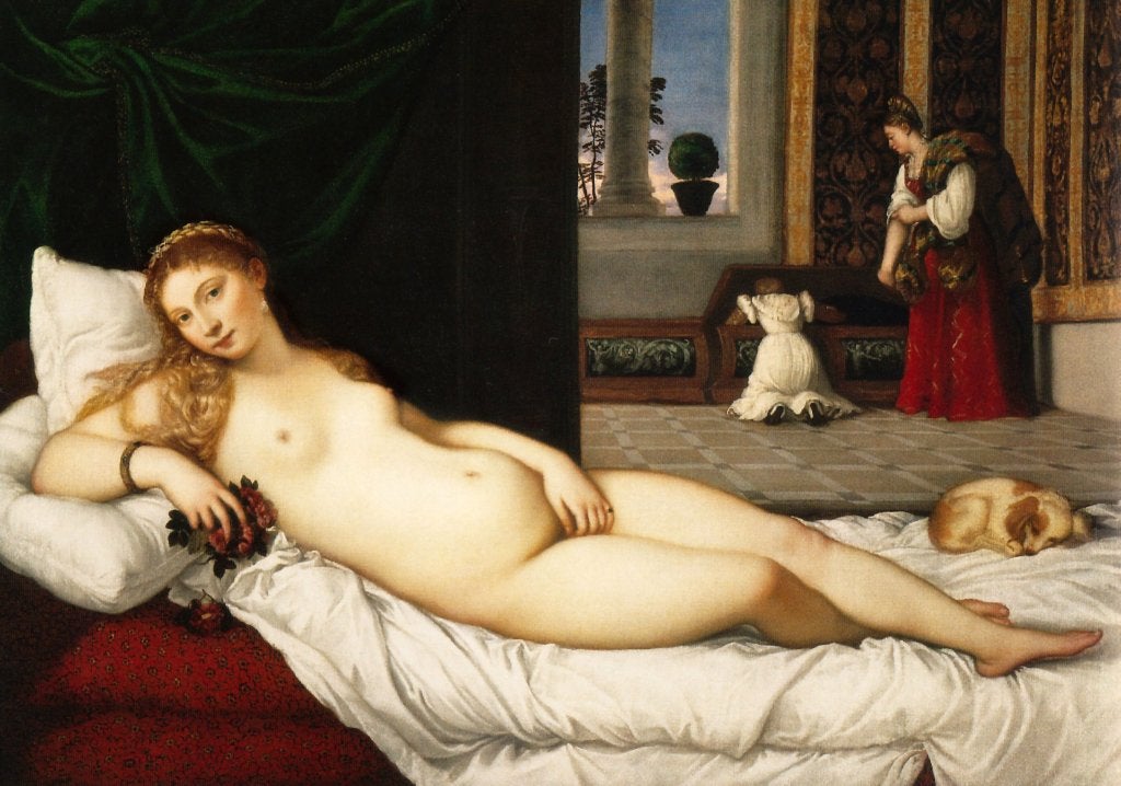 Poster Venus van Urbino: CLASSIC, Verzamelen, Posters, Film en Tv, Deurposter of groter, Ophalen of Verzenden