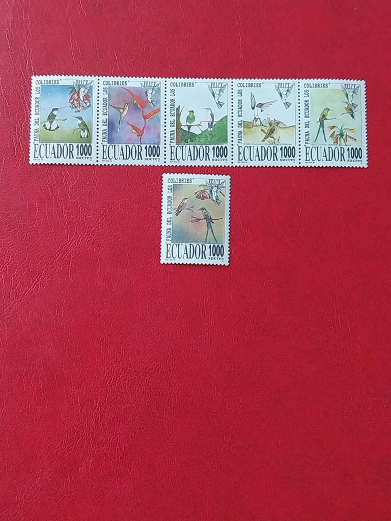 El Salvador 2309-2314 Vogels 1995 postfris mi 13 eu, Ophalen of Verzenden, Dier of Natuur