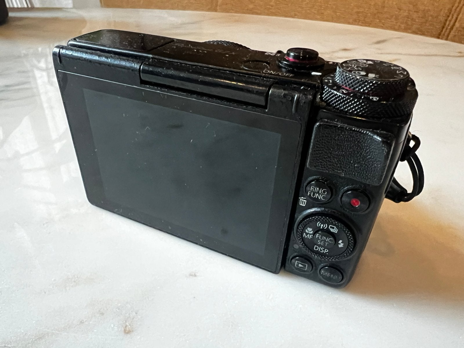 Canon camera met oplader - Canon PowerShot G7 X, Ophalen, Gebruikt, Canon, Oplader