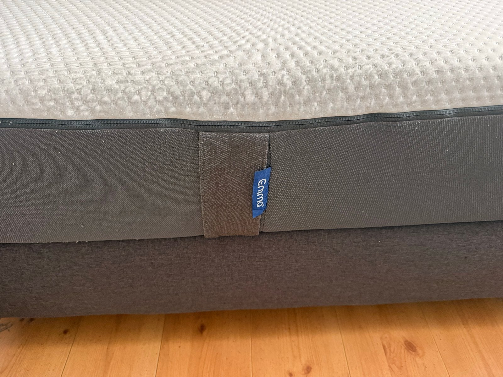 Boxspring 90x200 cm met Emma Original matras, Huis en Inrichting, Slaapkamer | Matrassen en Bedbodems, Ophalen, Gebruikt, 90 cm