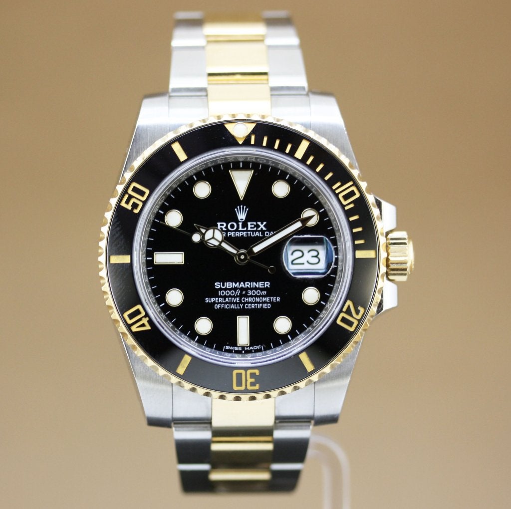 Rolex Submariner 116613LN Full Set, Sieraden, Tassen en Uiterlijk, Horloges | Heren, Staal, Gebruikt, Rolex, Polshorloge