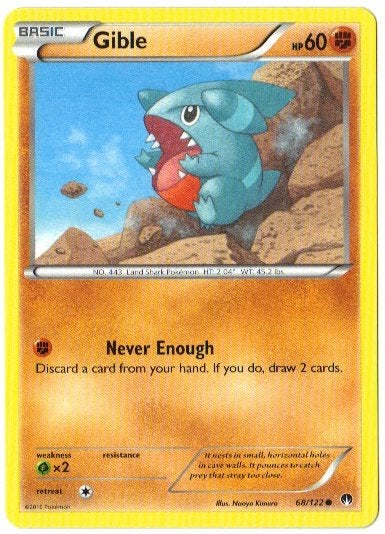 Breakpoint,  Gible [common] 68/122, Verzenden, Nieuw, Losse kaart