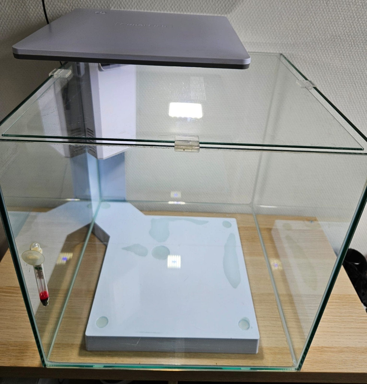 Aquarium qubiq60, Ophalen of Verzenden, Leeg aquarium