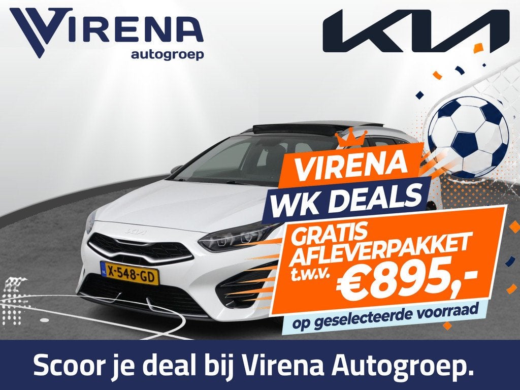 Kia Ceed Sportswagon 1.5 T-GDi GT-Line Automaat - Sportstoel, Auto's, Kia, 12 maanden, Gebruikt, Euro 6, 4 cilinders