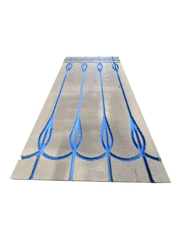 Vloerverwarming tegelplaat 25 mm dik tbv buis 16 H.O.H 15 cm, Doe-het-zelf en Verbouw, 60 cm of meer, Nieuw, Ophalen of Verzenden