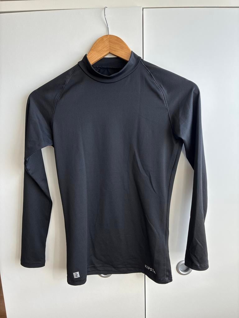 Thermoshirt Kipsta Decathlon maat 12/13 jaar (151-160 cm), Zwart, Overige maten, Ophalen of Verzenden, Zo goed als nieuw
