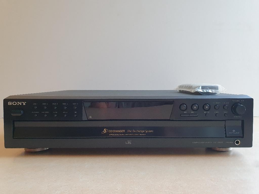 5-Disc Compact Disc CD Changer Sony CDP-CE375, Ophalen of Verzenden, Sony