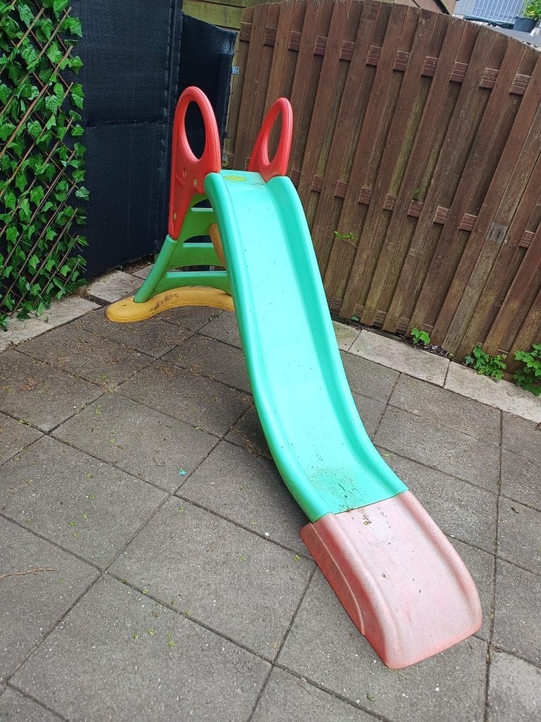 ☀️💦 Smoby grote glijbaan 💦☀️, Ophalen, Zo goed als nieuw, Glijbaan
