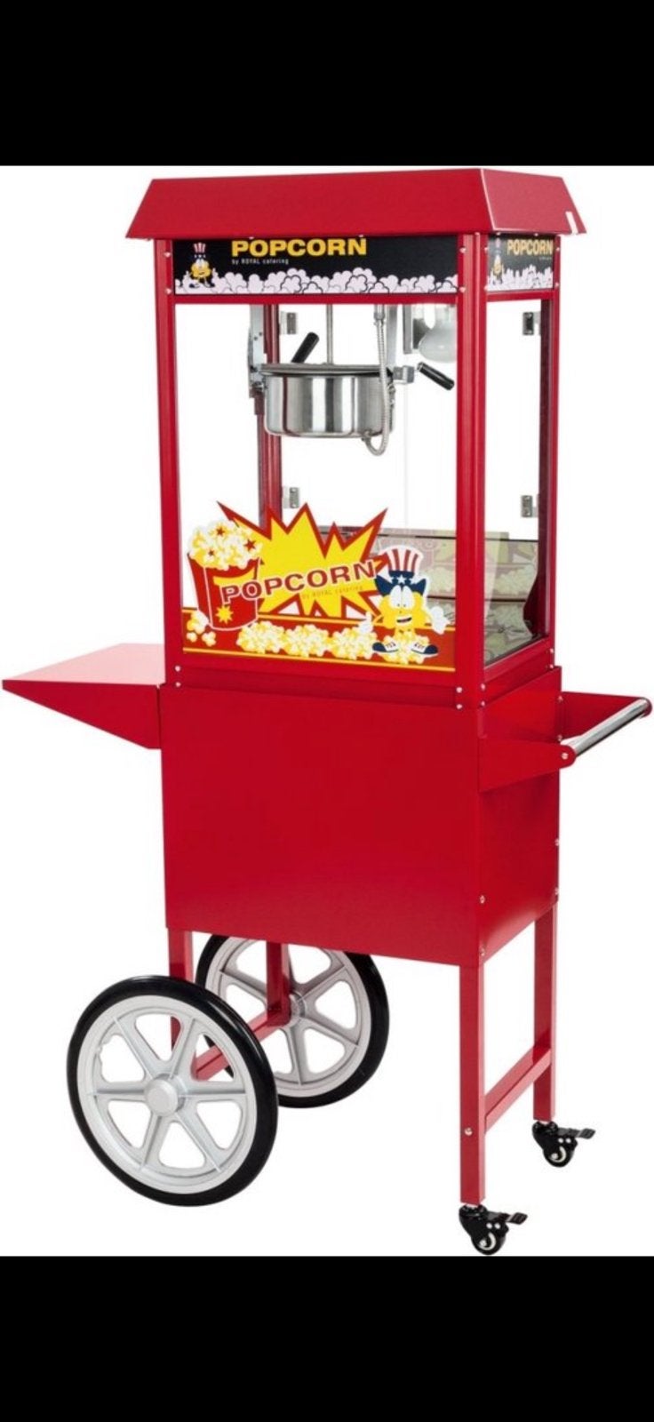 Popcorcmachine verhuur!!! 39,95, Ophalen of Verzenden, Zo goed als nieuw, Overige