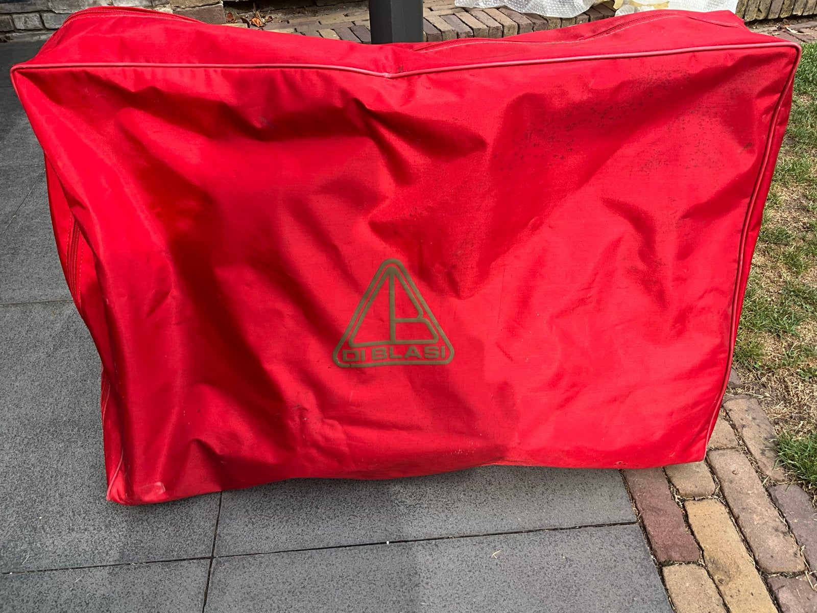 Di Blasi opvouwbare fiets met tas, Gebruikt, Velgrem, 16 tot 18 inch, Totaal opvouwbaar