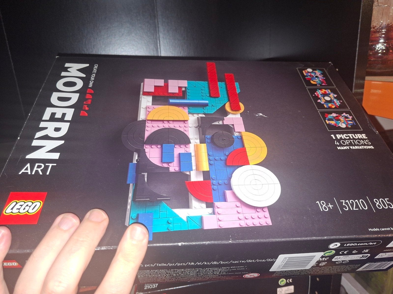 LEGO Modern Art 31210 - Compleet met doos en boekje, Ophalen of Verzenden, Zo goed als nieuw, Overige merken