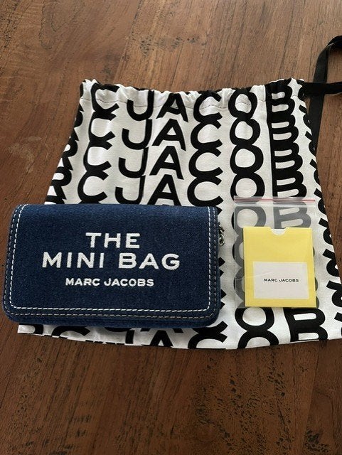 The mini bag Marc Jacobs., Sieraden, Tassen en Uiterlijk, Tassen | Damestassen, Ophalen of Verzenden, Nieuw, Blauw, Schoudertasje