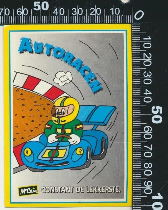 Sticker: McCain - Autoracen, Ophalen of Verzenden, Zo goed als nieuw, Bedrijf of Vereniging