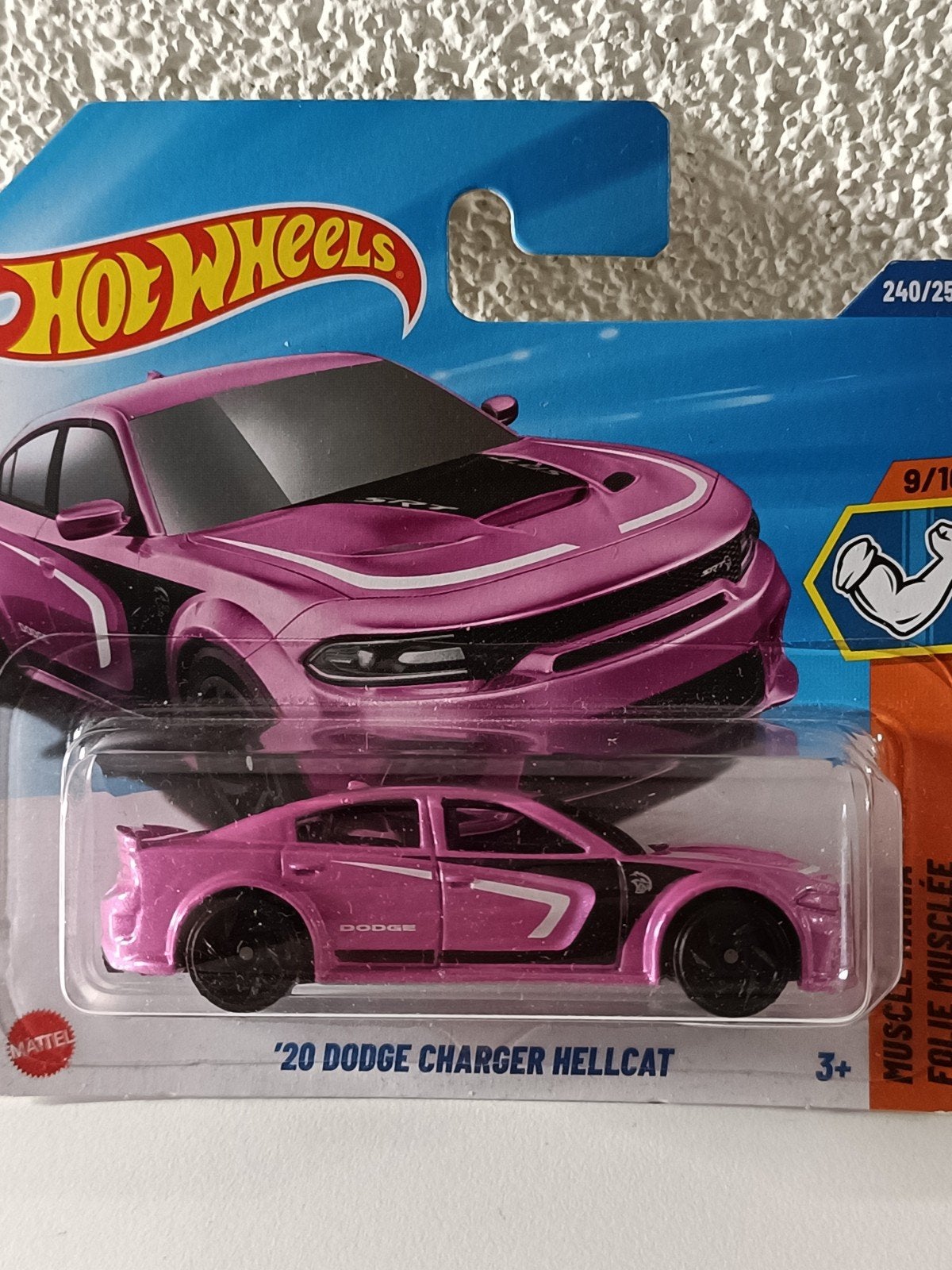 Hot Wheels '20 Dodge Charger Hellcat Roze, Ophalen of Verzenden