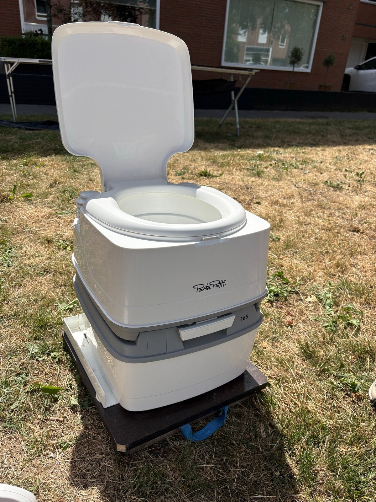 Thetford Porta Potti 165 - Draagbaar Toilet, Caravans en Kamperen, Ophalen, Gebruikt