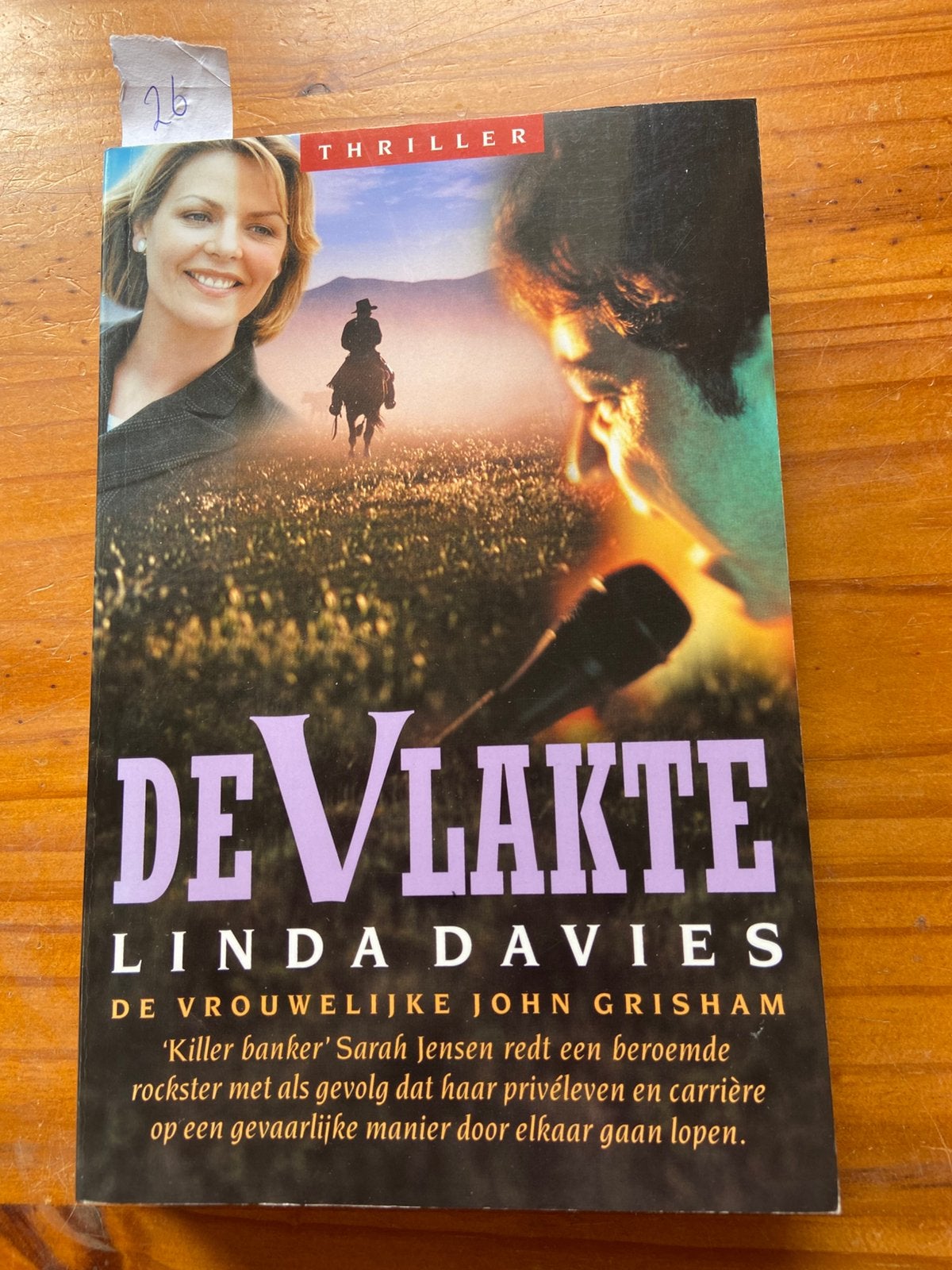 De vlakte Linda Davies/John Grisham, Boeken, Ophalen of Verzenden, Zo goed als nieuw, Nederland