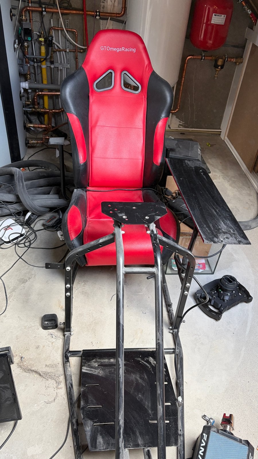 GT Omega Racing Cockpit met Stoel, Ophalen, Racestoel, Overige merken, Zo goed als nieuw