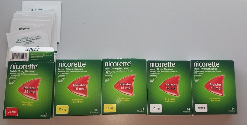Nicorette Invisi Patch Pleisters, Ophalen of Verzenden, Nieuw