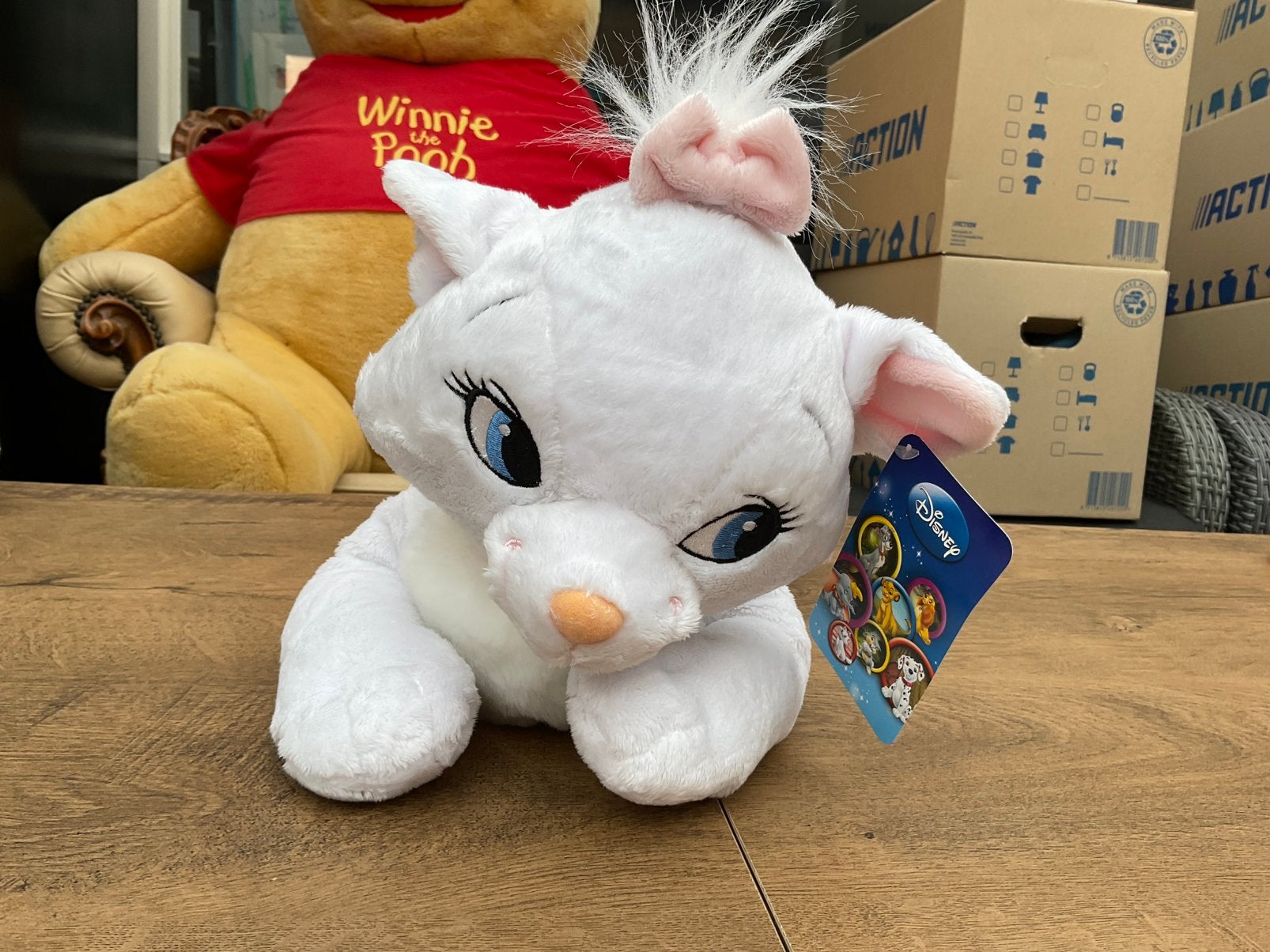 Nieuwe grote Disney Marie Aristocats knuffel ca 40 cm, Ophalen, Overige figuren, Nieuw, Knuffel