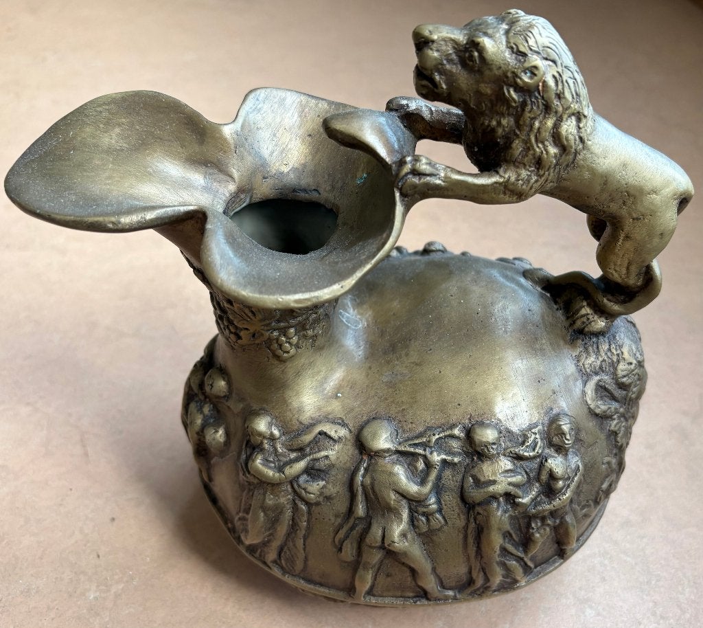 19e eeuwse bronzen kopie van Romeinse kan, Ophalen of Verzenden, Brons