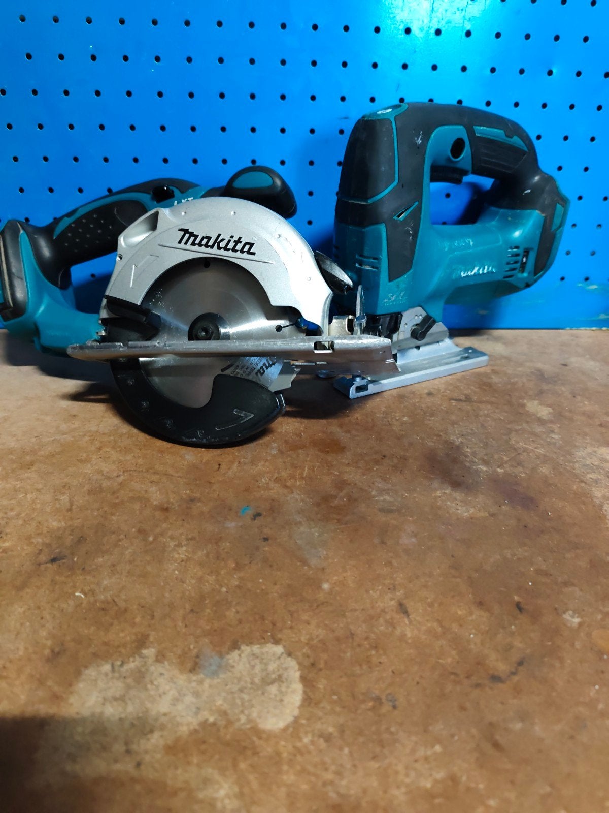 Makita 18v accu cirkelzaag + decoupeerzaag, Doe-het-zelf en Verbouw, Decoupeerzaag, Ophalen of Verzenden, Makita, 30 tot 70 mm