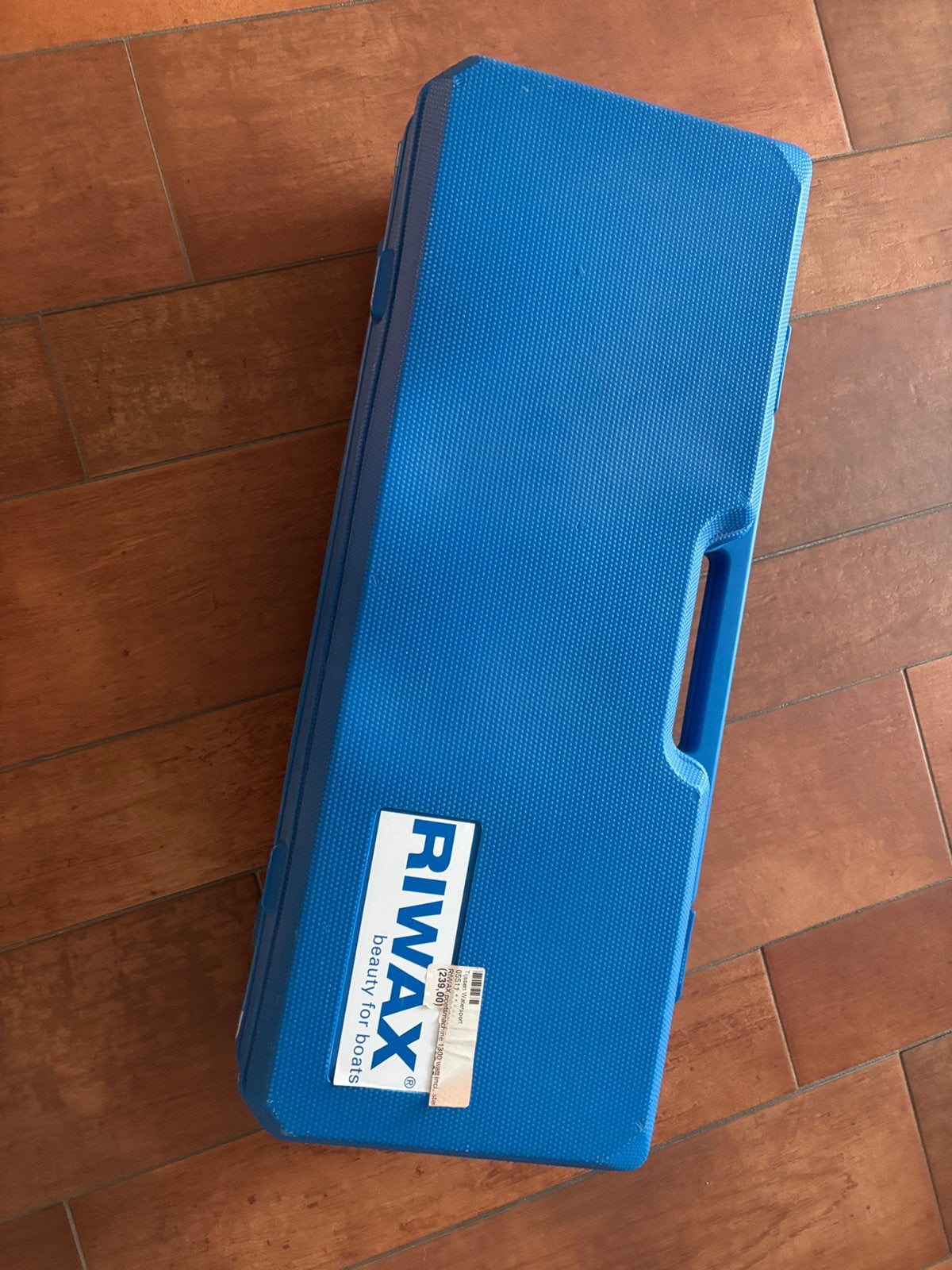 Professionele Riwax poetsmachine, Ophalen, Zo goed als nieuw