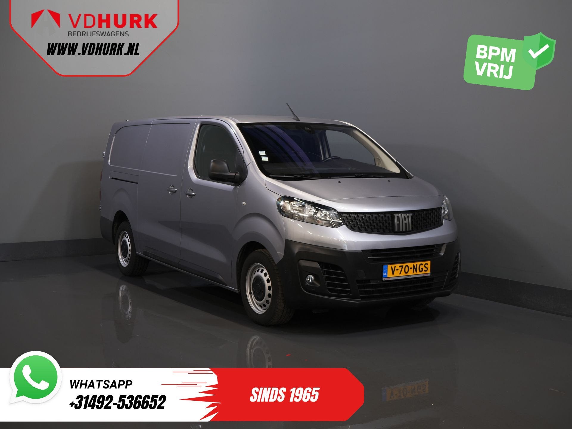 Fiat Scudo 2.0 MJ 145 pk L3 BPM VRIJ! (DEMO) Trekhaak/ Adapt, Auto's, Bestelauto's, Voorwielaandrijving, 145 pk, Stof, 4 cilinders