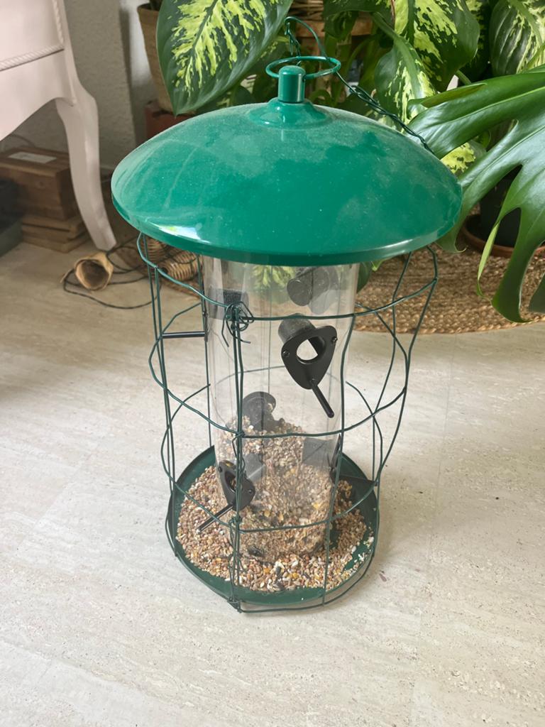 Voedersilo voor in de tuin met restant strooivoer, Dieren en Toebehoren, Ophalen, Gebruikt, Overige typen