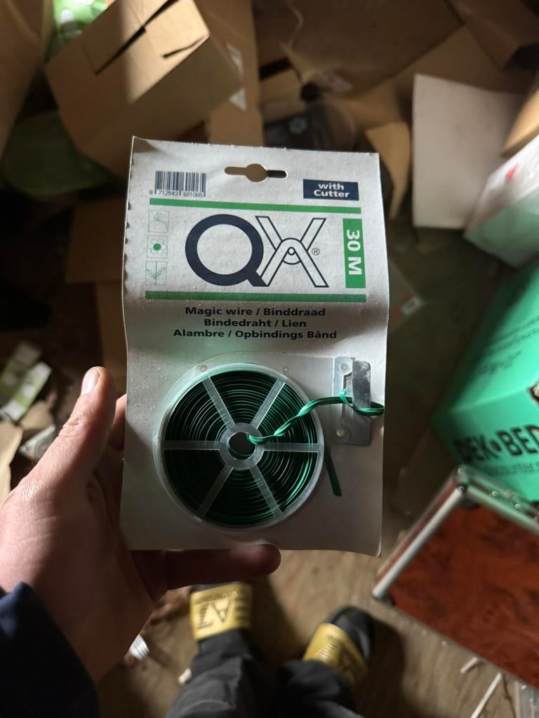 Binddraad nieuw QX 30 meter rollen, Tuin en Terras, Gaas en Draad, Ophalen of Verzenden, Nieuw, 20 meter of meer