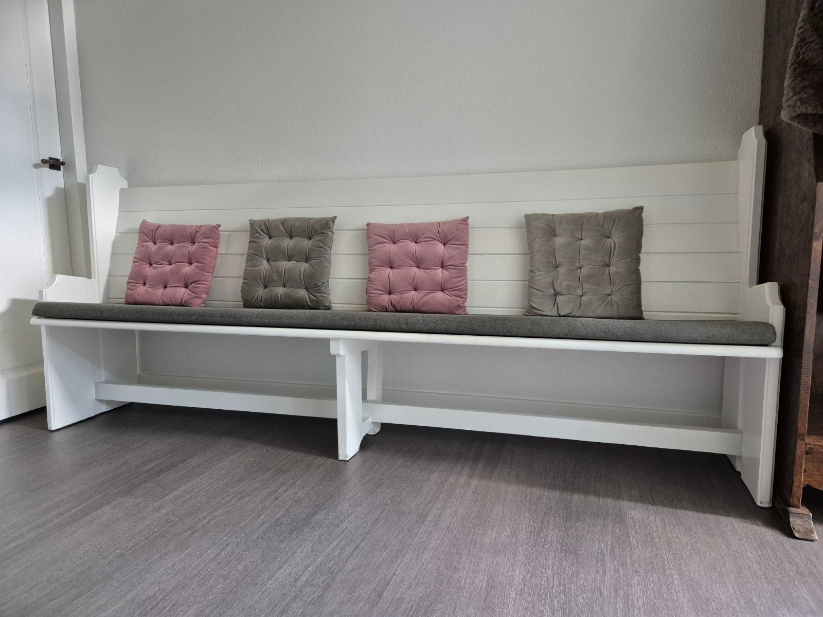 houten kerkbank, Huis en Inrichting, Ophalen, Gebruikt, Minder dan 150 cm