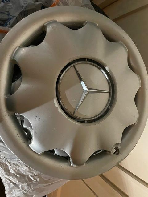 4 Mercedes A wieldoppen, Ophalen, Gebruikt