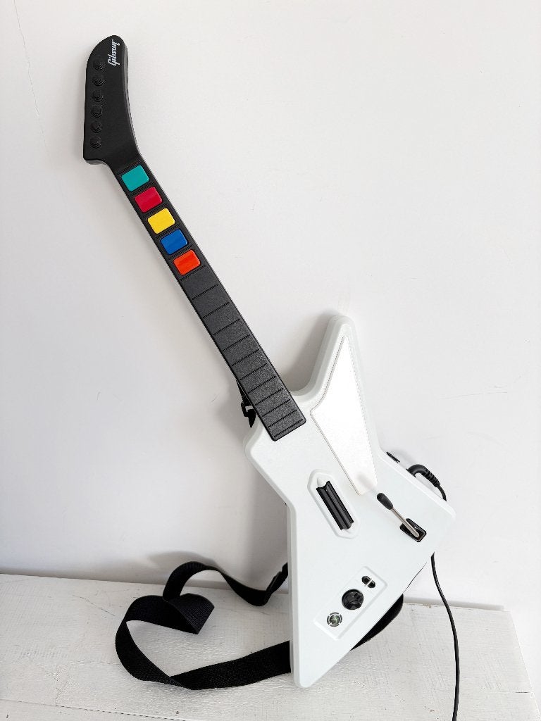 Guitar Hero Gibson X-Plorer Gitaar (Xbox 360 en PC), Muziek, 1 speler, Ophalen of Verzenden, Zo goed als nieuw