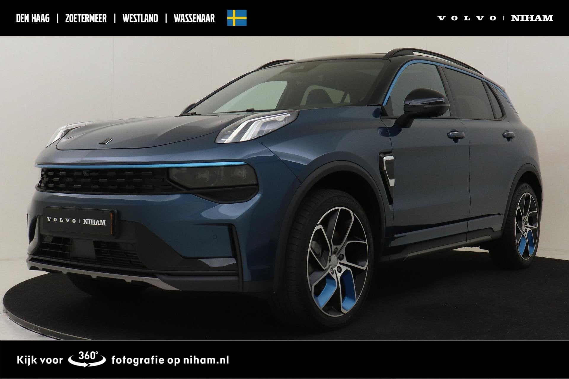 Lynk & Co 01 1.5 PHEV -PANO.DAK|ELEK.STOEL|HARMANINFINITY|36, Auto's, 12 maanden, Stof, Euro 6, Blauw