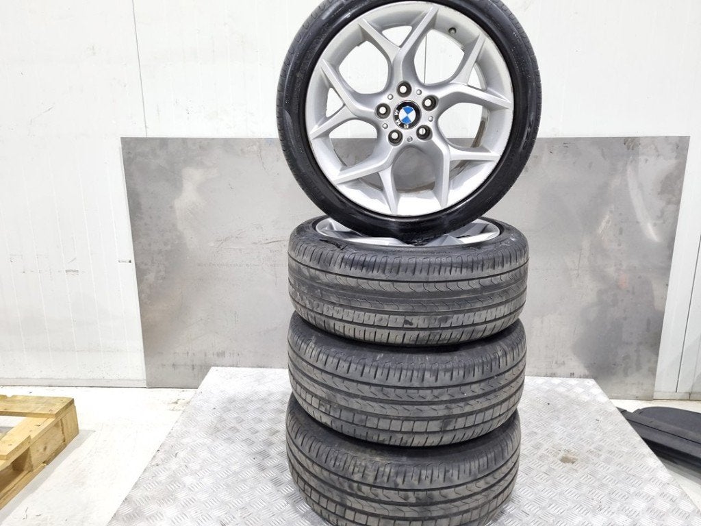 Velgenset + Banden BMW X1, 18 inch, Gebruikt, Ophalen of Verzenden, Band(en)
