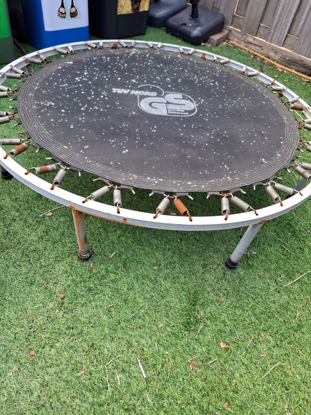 Mini trampoline en diverse strand- en buitenspeelartikelen, Kinderen en Baby's, Speelgoed | Buiten | Trampolines, Ophalen, Gebruikt