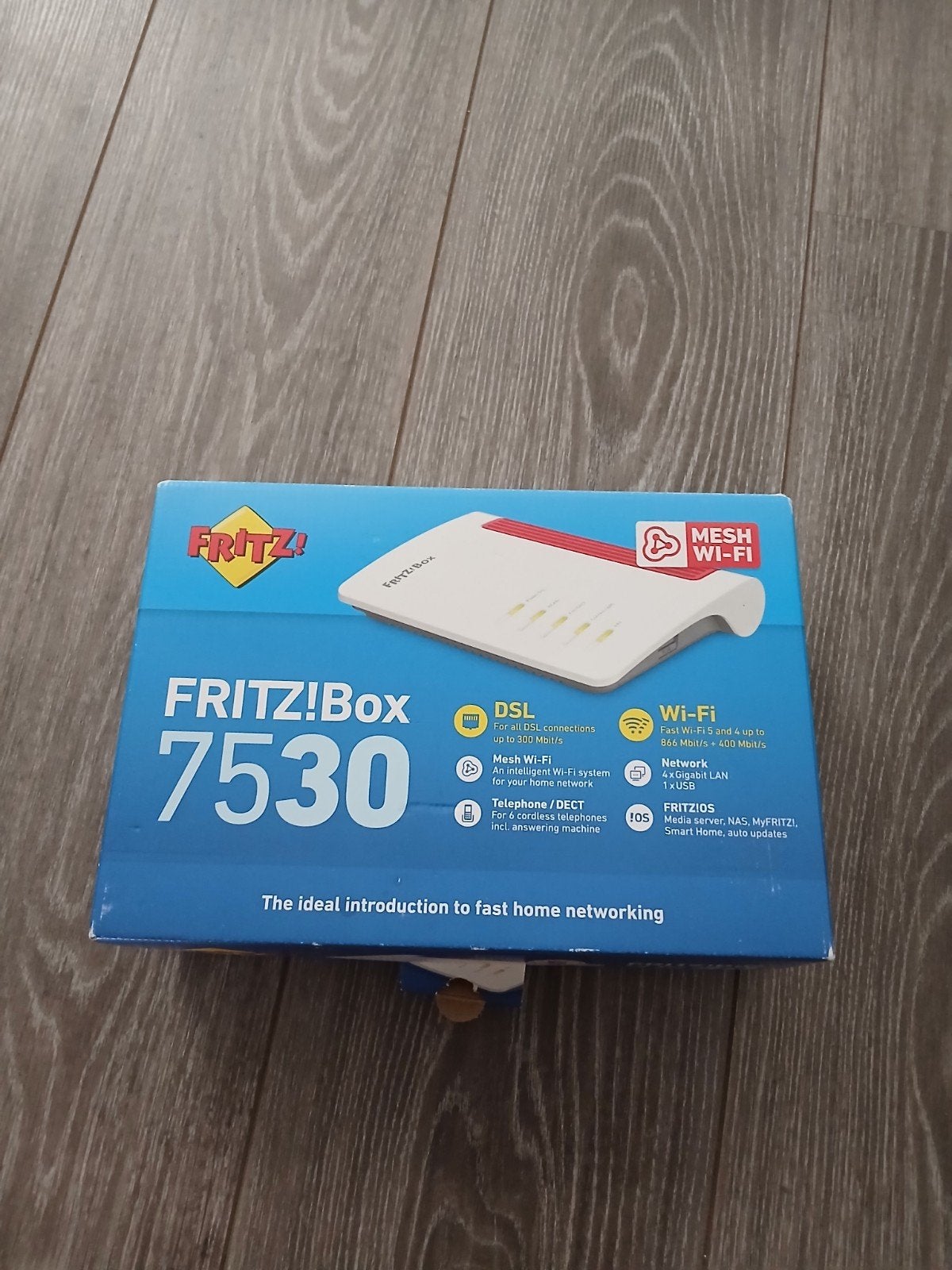 Fritzbox 7530, Computers en Software, Routers en Modems, Ophalen of Verzenden, Zo goed als nieuw, Router met modem, AVM FRITZ!Box